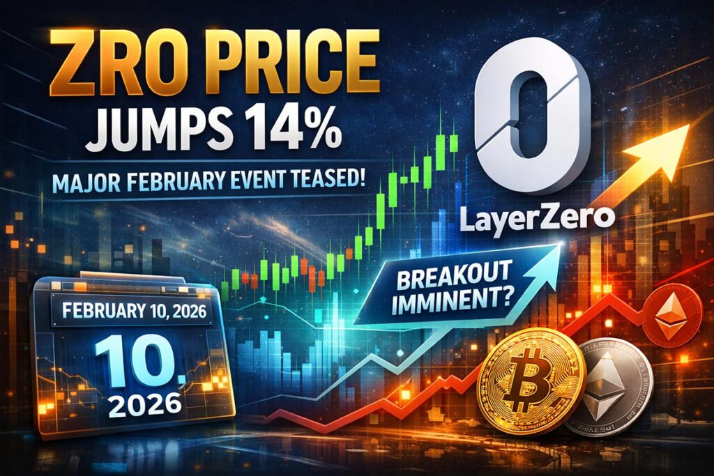 ZRO Price Jumps 14% as LayerZero Teases Major February Event Is a Breakout Imminent